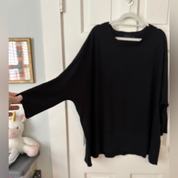 Hatch Maternity 100% Cashmere Sweater in Black, O/S - Picture 10 of 12